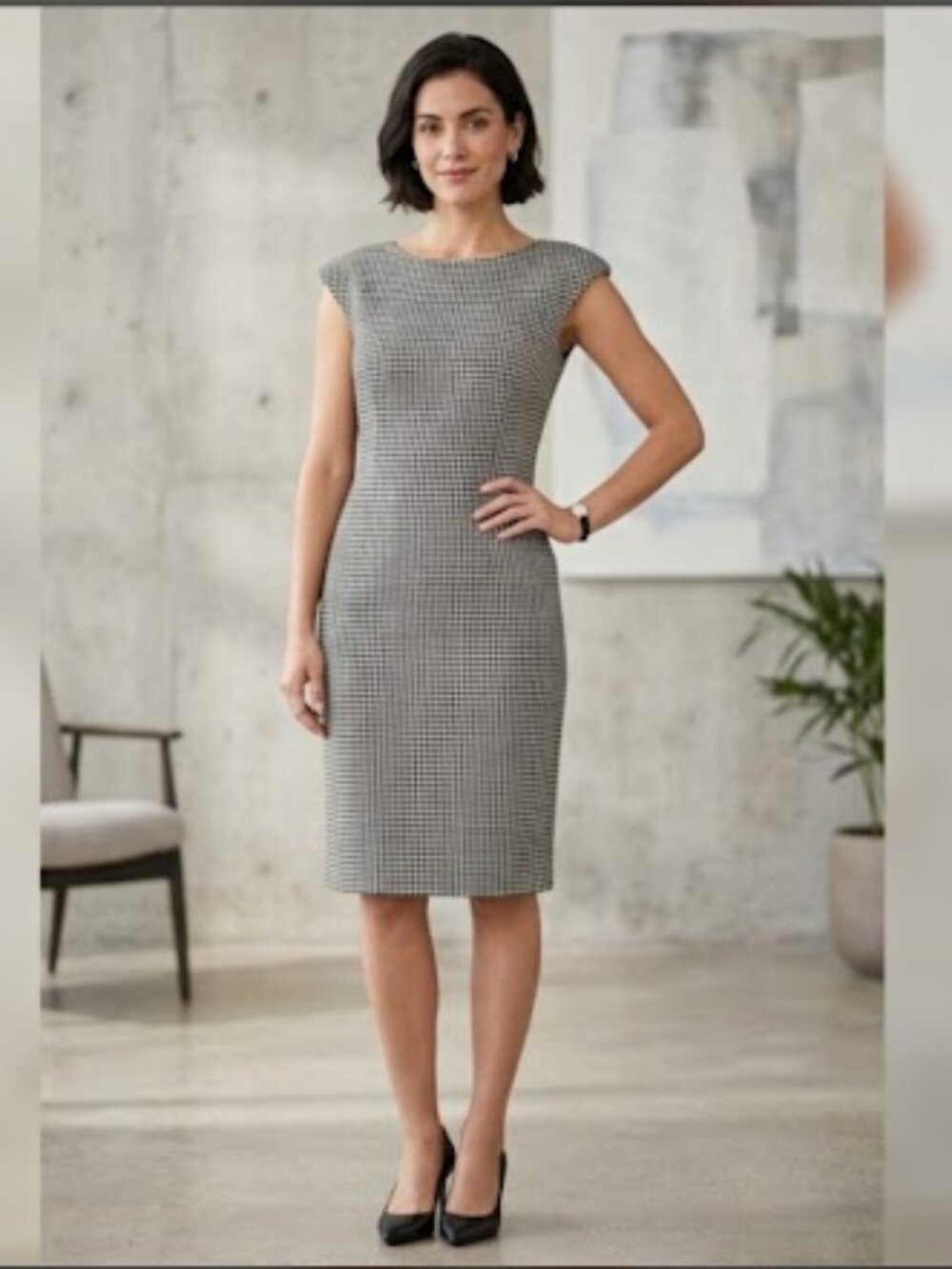ZARA Basics Women's Sheath Dress, Size XL